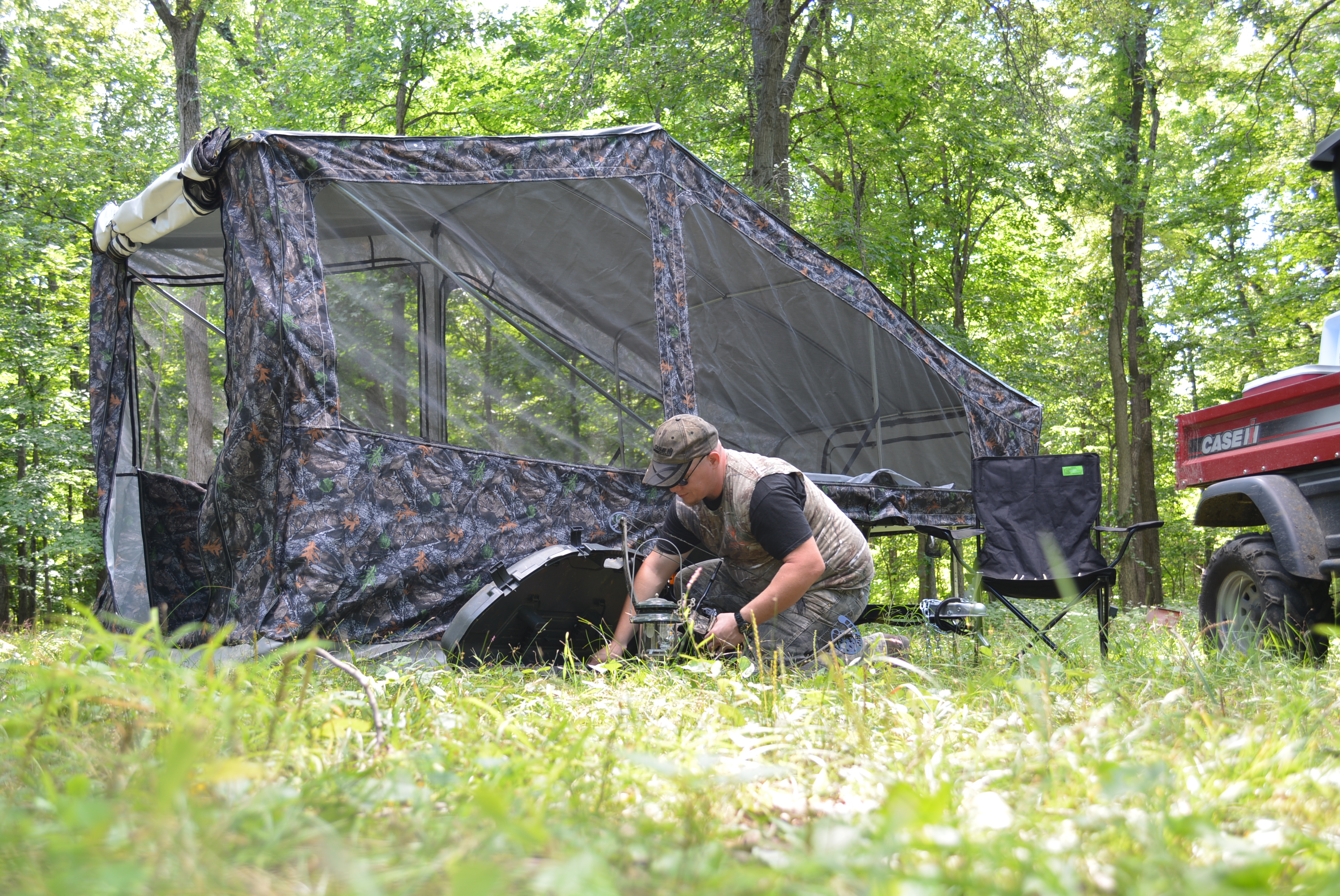 Hunting with an Aspen Camper